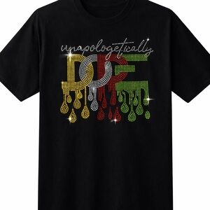 Unapologetically Dope Black Tee